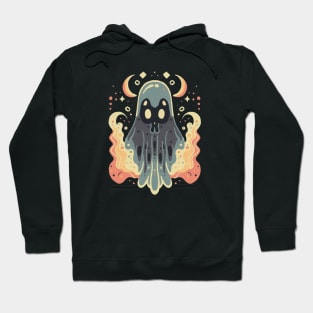 Cute Ghost illustration Hoodie